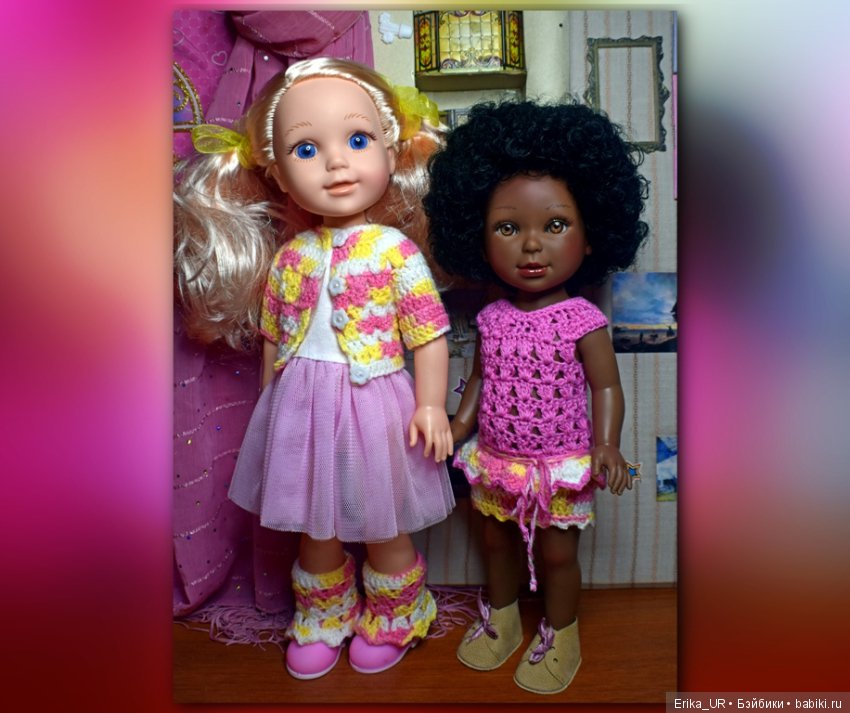 Перепись КуклоНаселения. Контрастные подружки