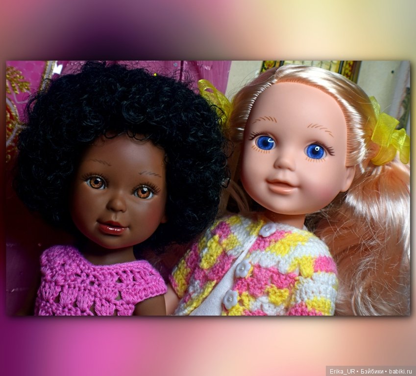 Перепись КуклоНаселения. Контрастные подружки