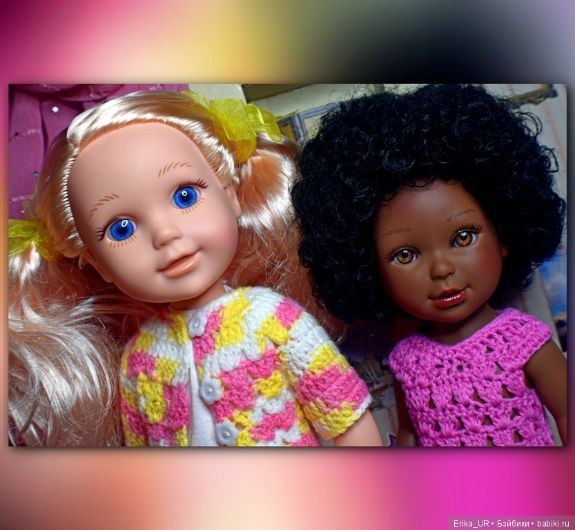 Перепись КуклоНаселения. Контрастные подружки