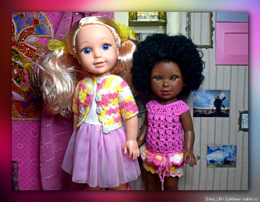 Перепись КуклоНаселения. Контрастные подружки