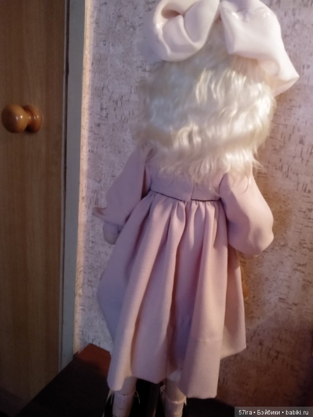 Процесс переделки. Новый образ для фарфоровой кукоки готов (фото 10)
