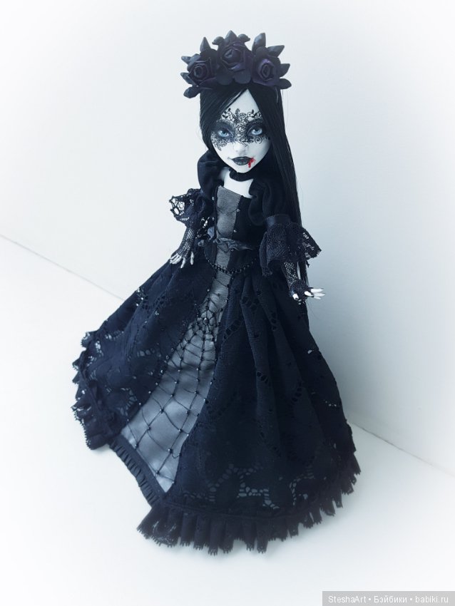 И еще одна Хеллоуинская ведьма! ООАК МХ (фото 3)