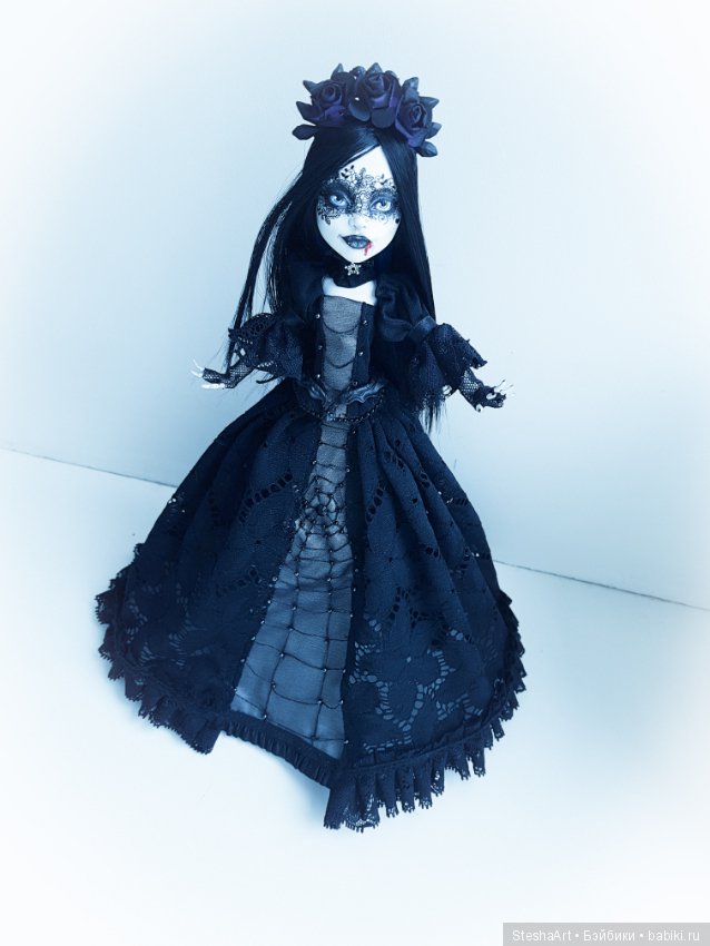 И еще одна Хеллоуинская ведьма! ООАК МХ (фото 9)