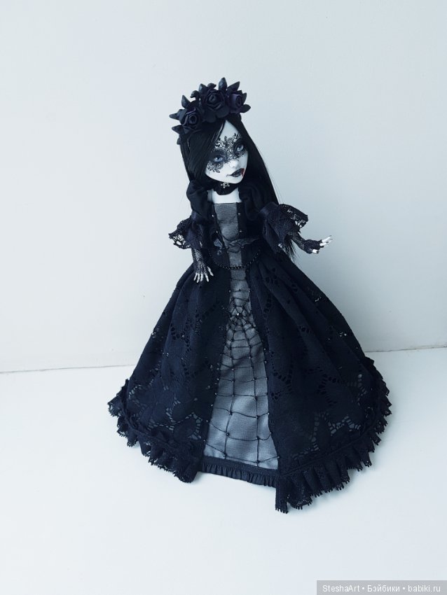 И еще одна Хеллоуинская ведьма! ООАК МХ (фото 5)