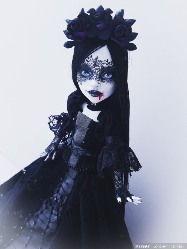 И еще одна Хеллоуинская ведьма! ООАК МХ (фото 7)