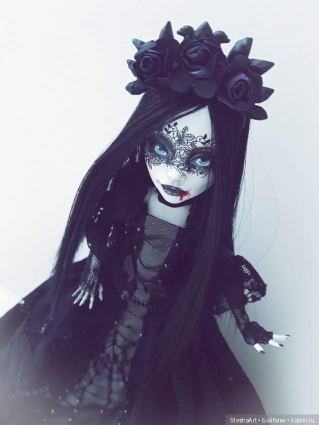 И еще одна Хеллоуинская ведьма! ООАК МХ