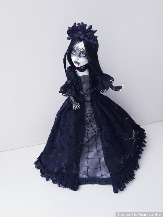 И еще одна Хеллоуинская ведьма! ООАК МХ (фото 6)