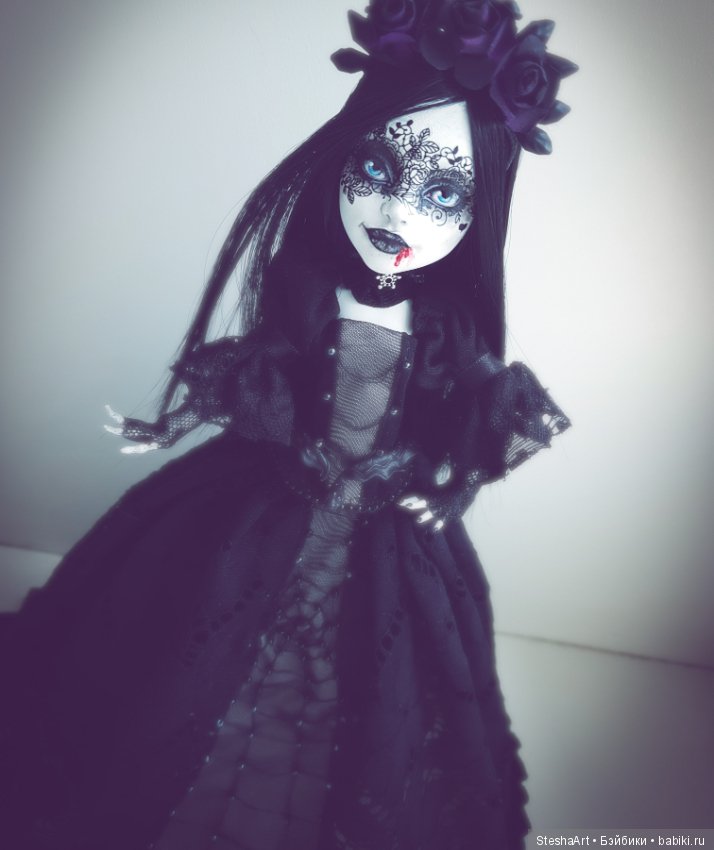 И еще одна Хеллоуинская ведьма! ООАК МХ (фото 4)