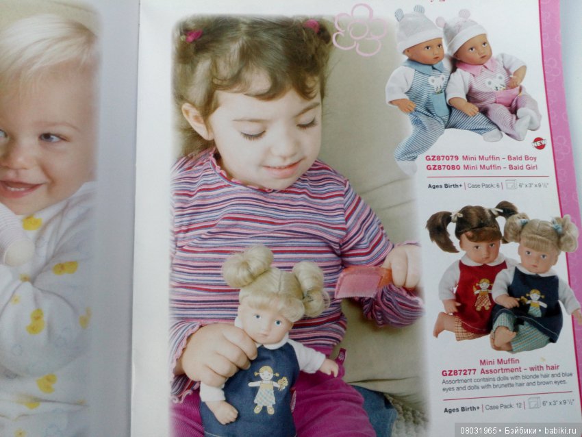 Каталог Gotz 2005 года — Куклы Gotz (Готц): Ханна (фото 3)