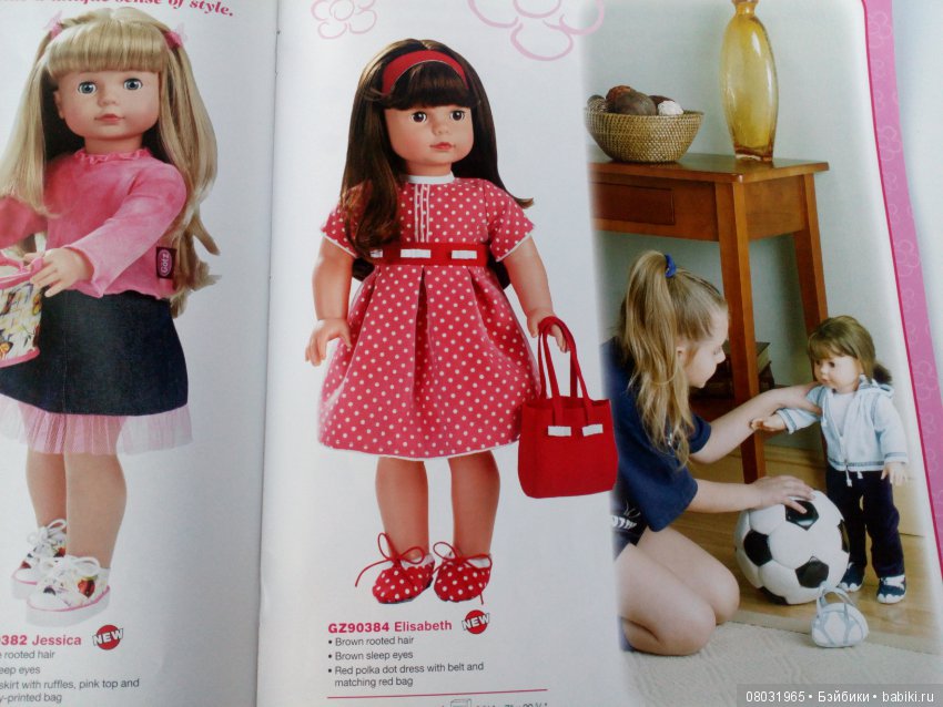 Каталог Gotz 2005 года — Куклы Gotz (Готц): Ханна