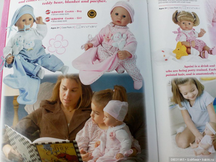 Каталог Gotz 2005 года — Куклы Gotz (Готц): Ханна (фото 9)