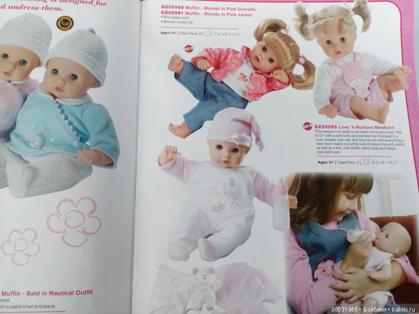 Каталог Gotz 2005 года — Куклы Gotz (Готц): Ханна (фото 6)