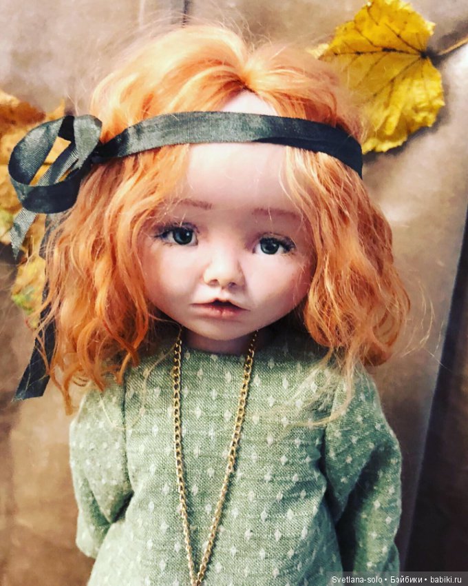 Девочка осени — Авторские шарнирные куклы своими руками: лепка (фото 3)
