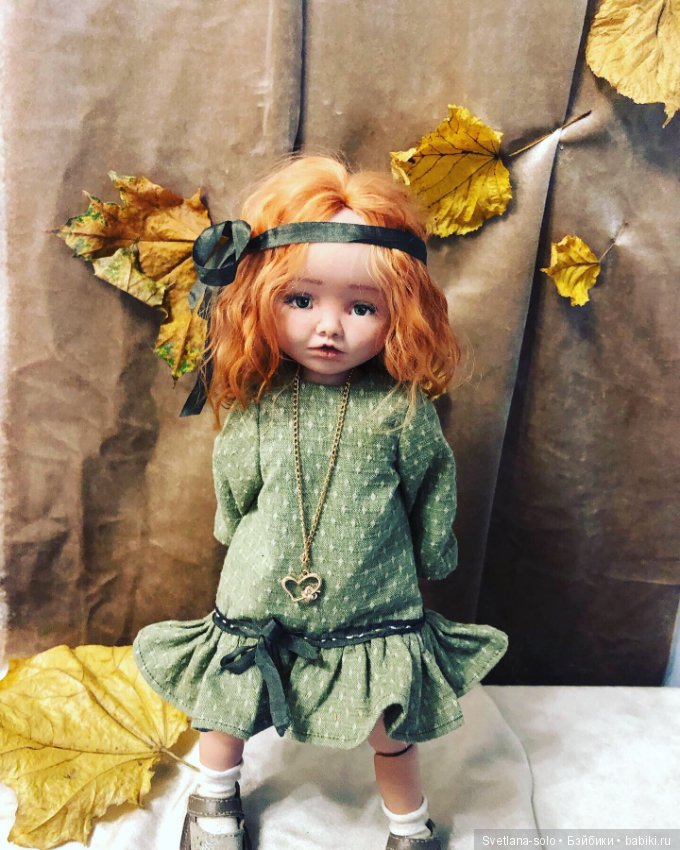 Девочка осени — Авторские шарнирные куклы своими руками: лепка (фото 8)