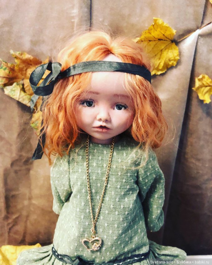 Девочка осени — Авторские шарнирные куклы своими руками: лепка (фото 6)