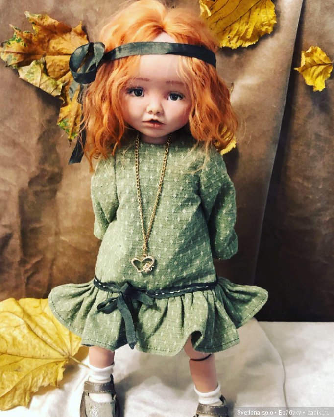 Девочка осени — Авторские шарнирные куклы своими руками: лепка (фото 5)