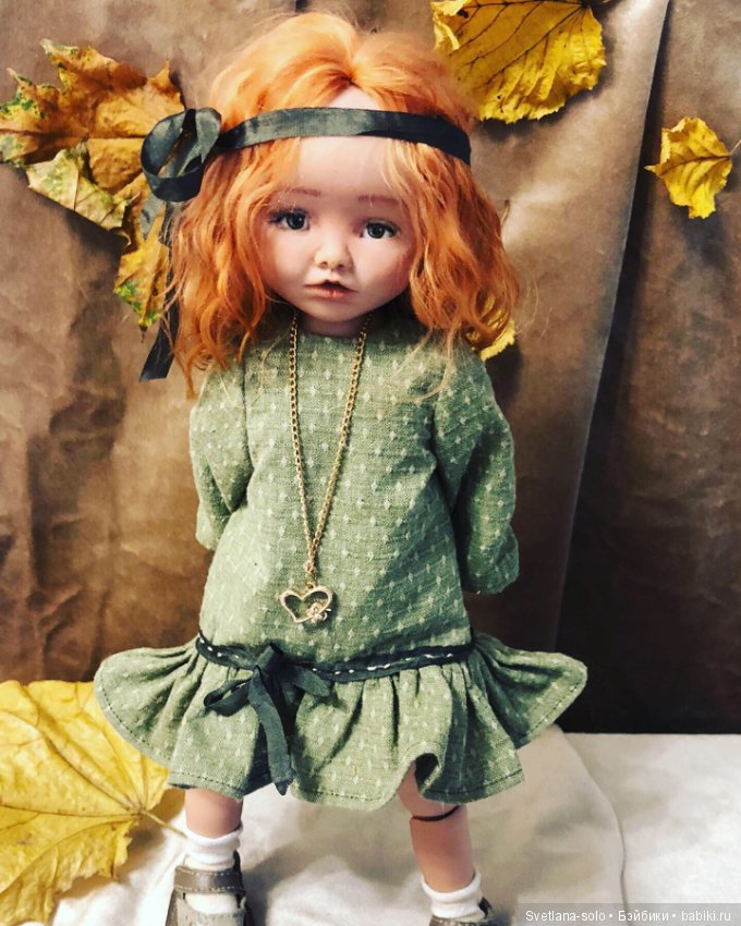 Девочка осени — Авторские шарнирные куклы своими руками: лепка (фото 2)