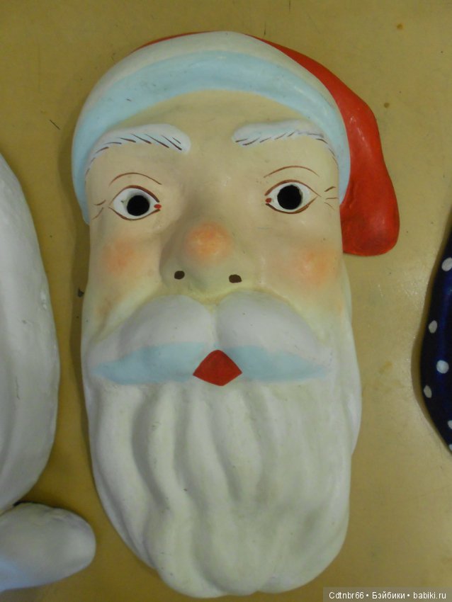 3 часть. Старинные маски. МК от Светлой. восстановление