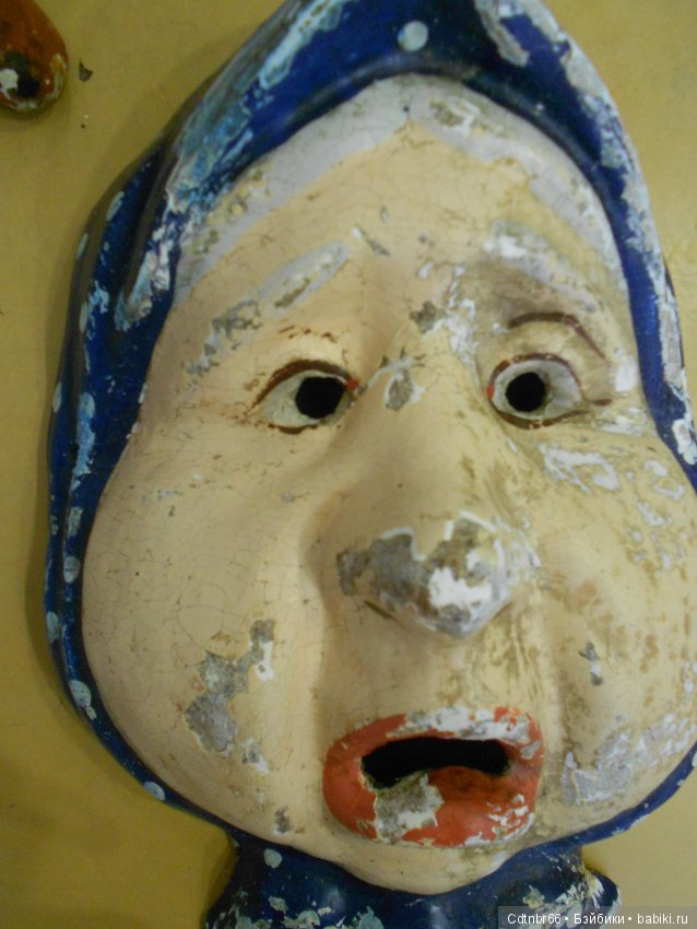 3 часть. Старинные маски. МК от Светлой. восстановление