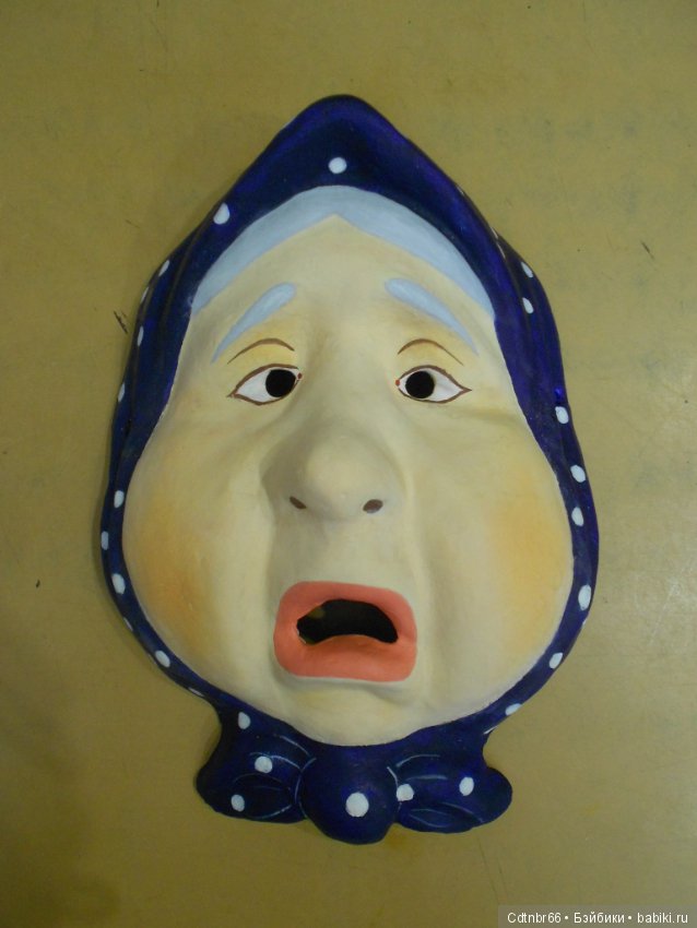 3 часть. Старинные маски. МК от Светлой. восстановление