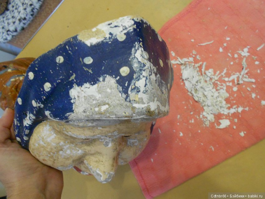 3 часть. Старинные маски. МК от Светлой. восстановление (фото 3)