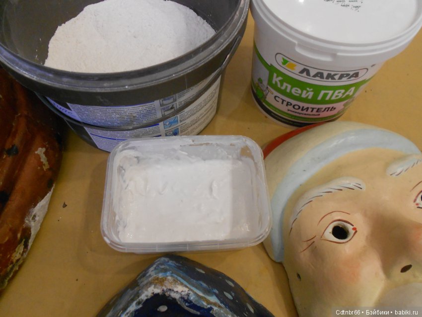 3 часть. Старинные маски. МК от Светлой. восстановление