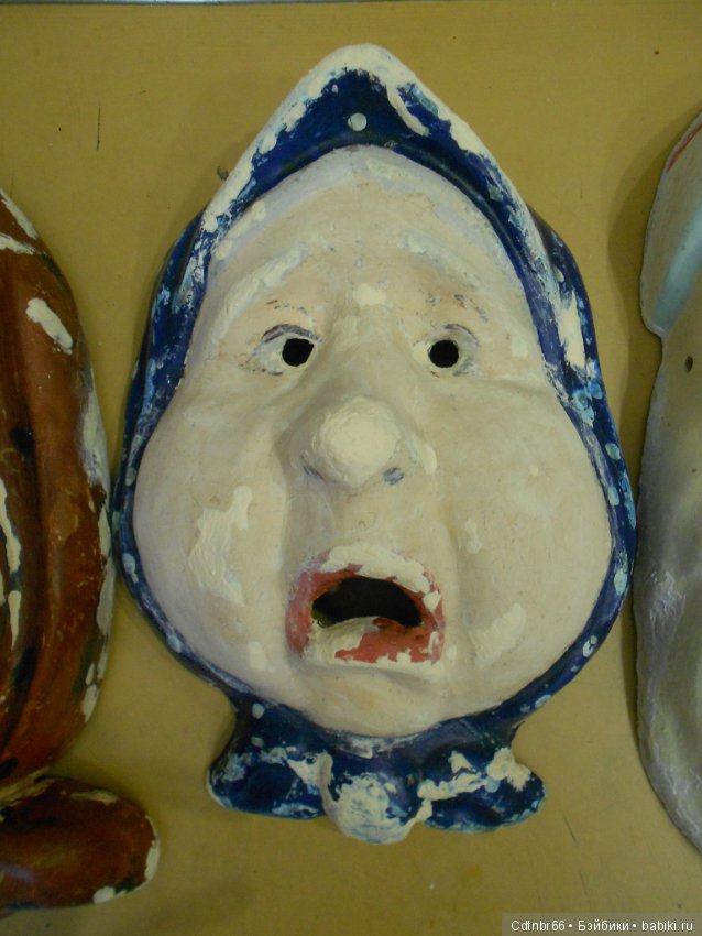 3 часть. Старинные маски. МК от Светлой. восстановление