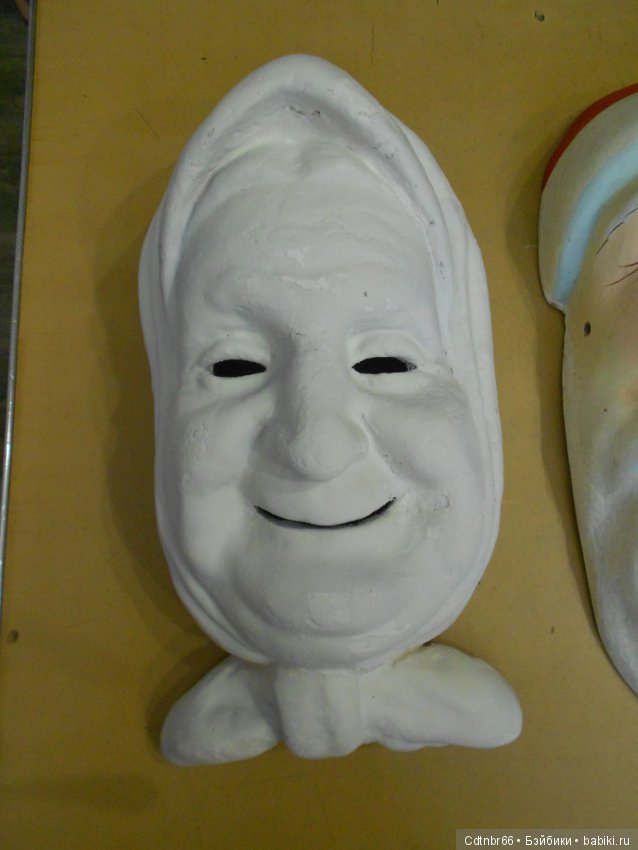 3 часть. Старинные маски. МК от Светлой. восстановление