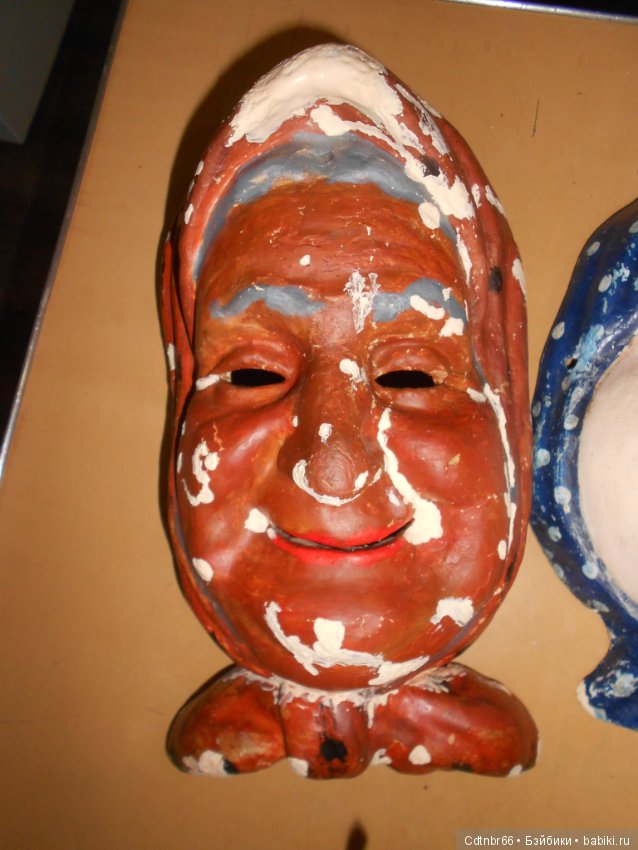 3 часть. Старинные маски. МК от Светлой. восстановление