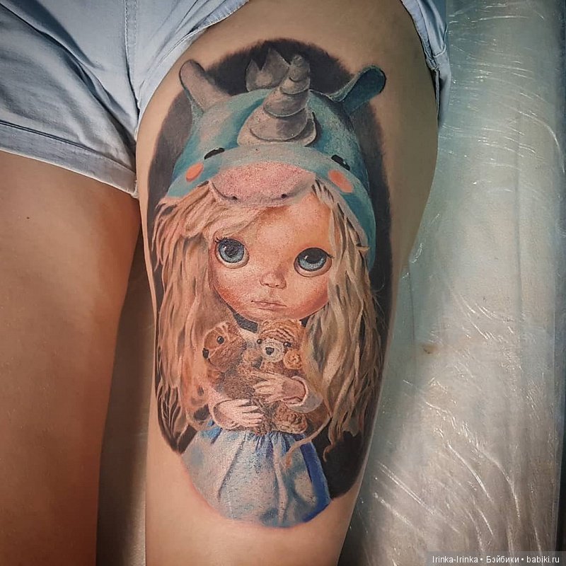 Тату для поклонников Blythe. Часть 2 (фото 7)