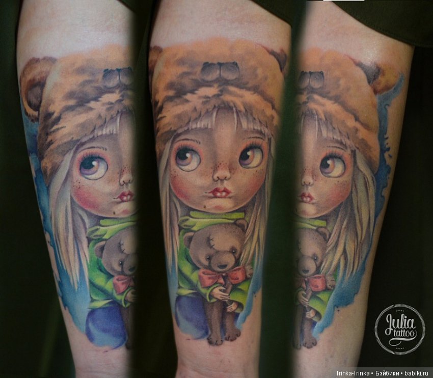 Тату для поклонников Blythe. Часть 2