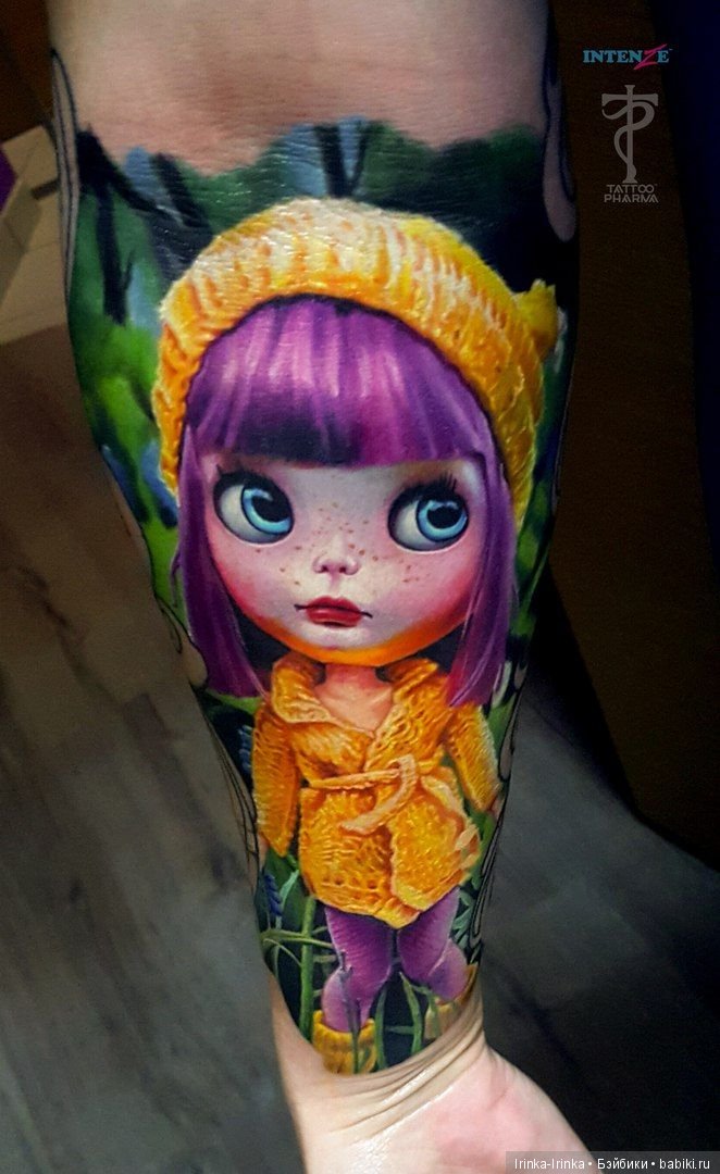 Тату для поклонников Blythe. Часть 2 (фото 6)