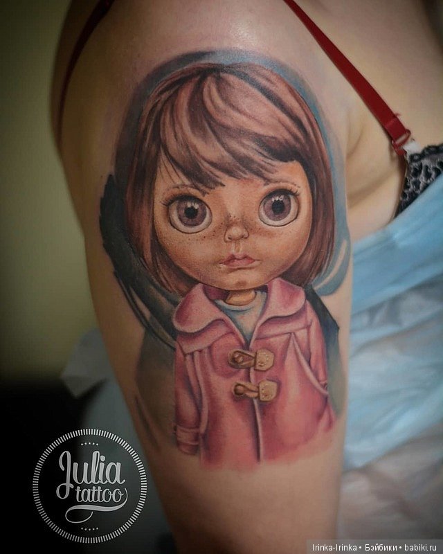 Тату для поклонников Blythe. Часть 2 (фото 5)
