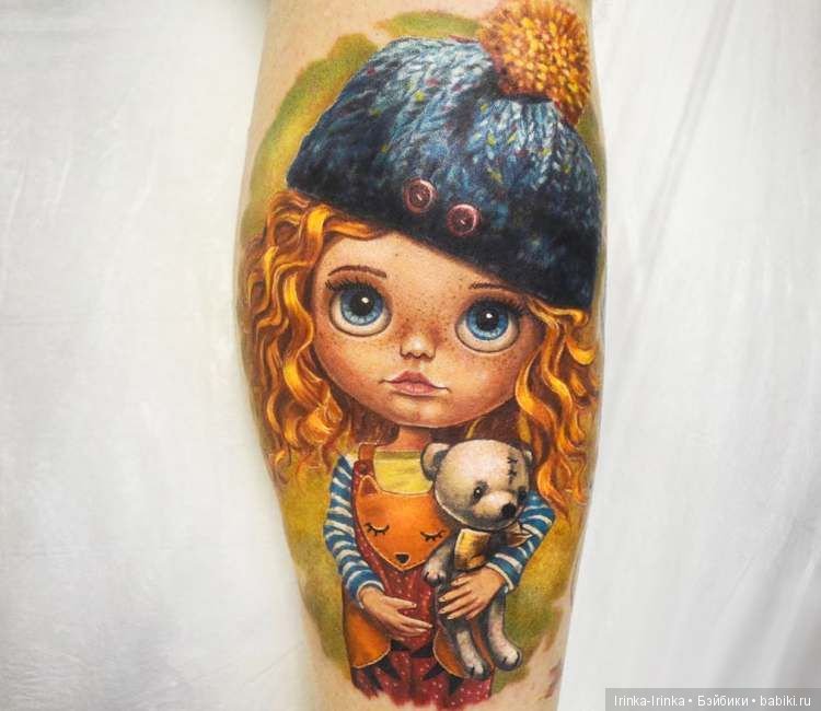Тату для поклонников Blythe. Часть 2 (фото 2)