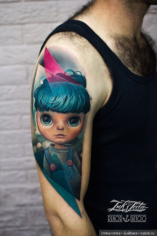 Тату для поклонников Blythe. Часть 2 (фото 10)