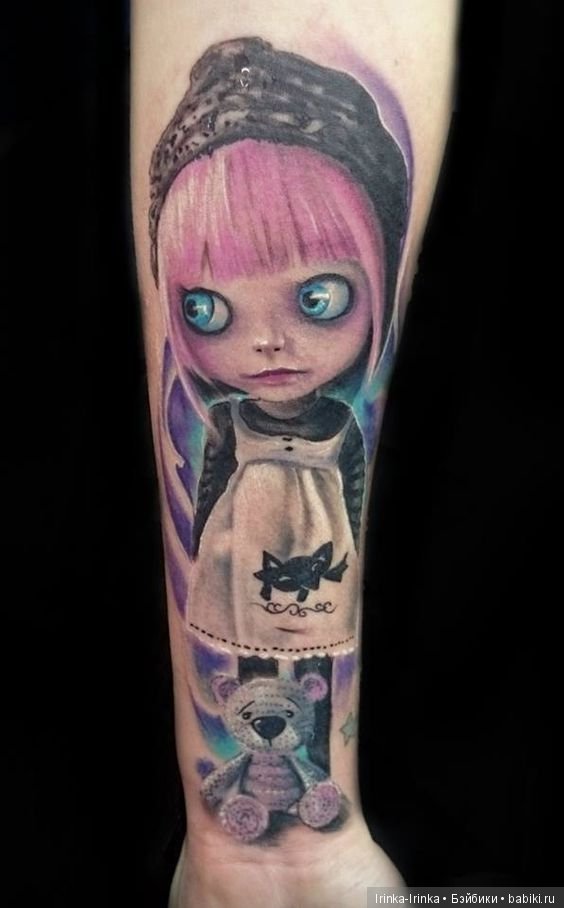 Тату для поклонников Blythe. Часть 2