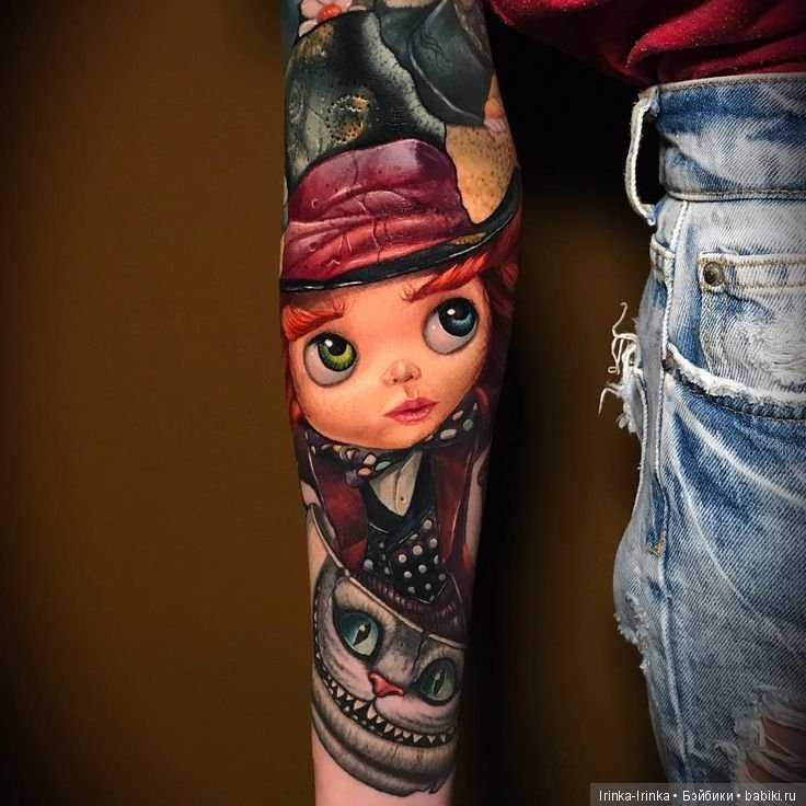 Тату для поклонников Blythe. Часть 2