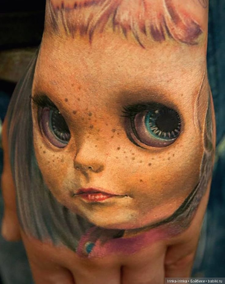 Тату для поклонников Blythe. Часть 2 (фото 8)