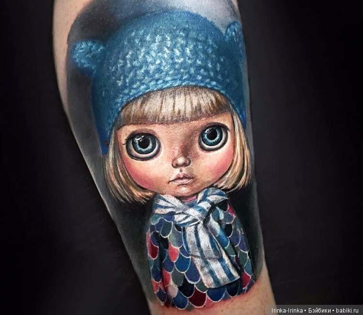 Тату для поклонников Blythe. Часть 2 (фото 9)