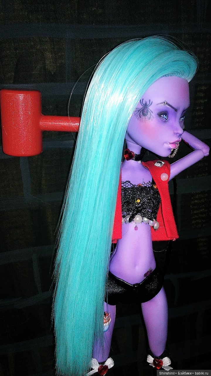 ООАК Мх — ООАК Monster High и Ever After High: репейнт (фото 7)
