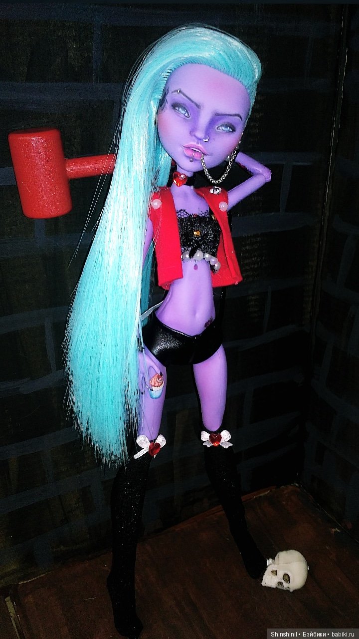 ООАК Мх — ООАК Monster High и Ever After High: репейнт (фото 10)