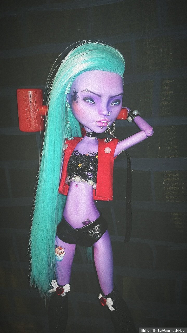 ООАК Мх — ООАК Monster High и Ever After High: репейнт (фото 8)