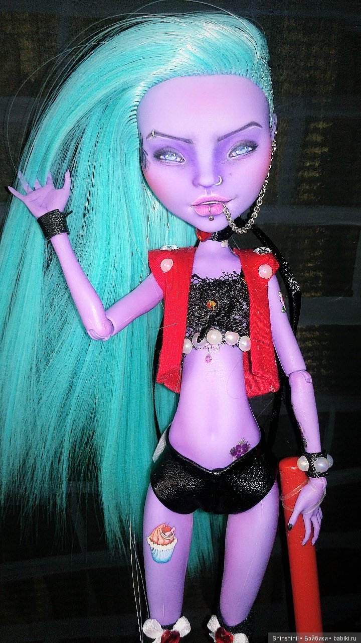 ООАК Мх — ООАК Monster High и Ever After High: репейнт (фото 5)