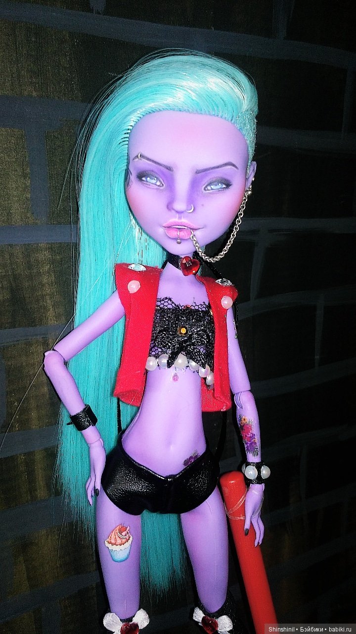 ООАК Мх — ООАК Monster High и Ever After High: репейнт (фото 9)