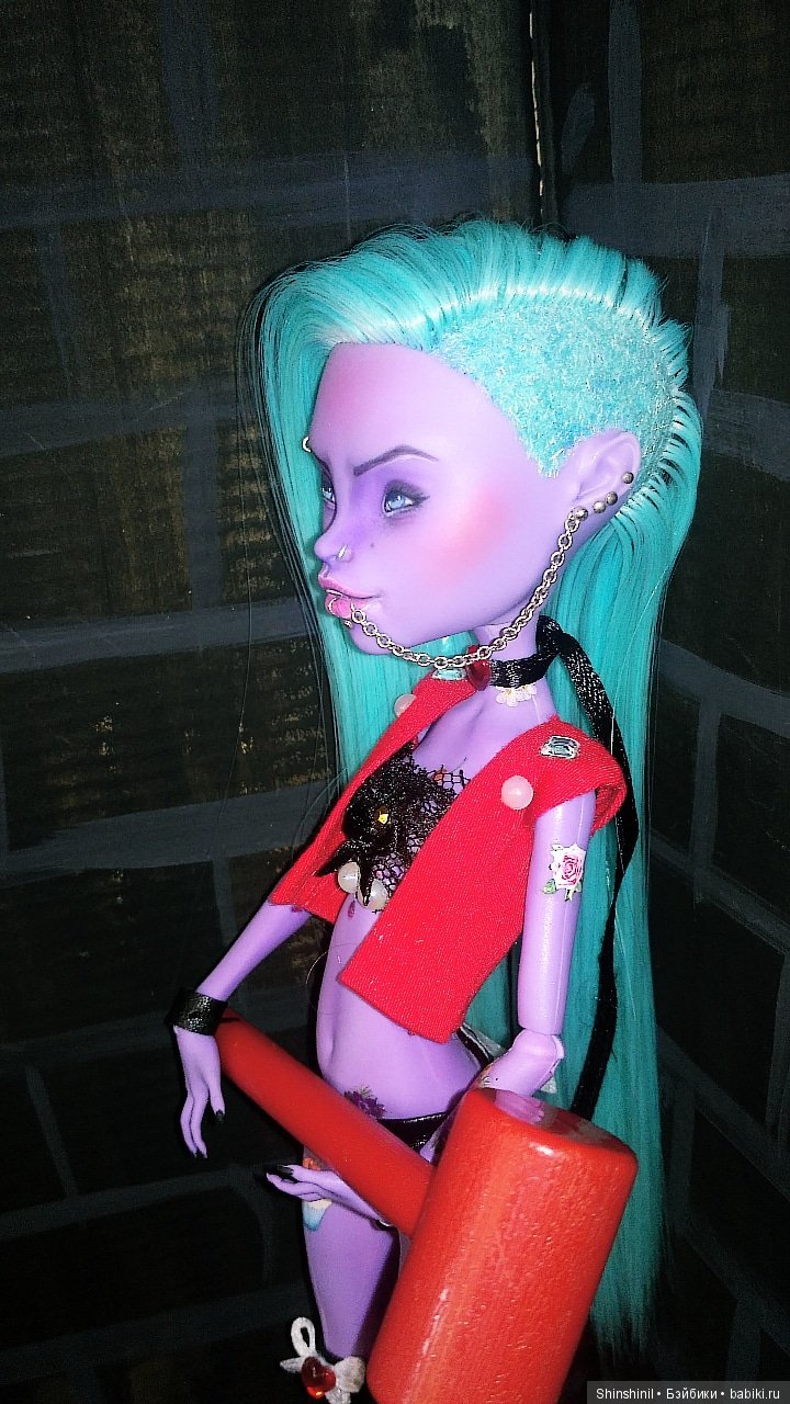ООАК Мх — ООАК Monster High и Ever After High: репейнт (фото 2)