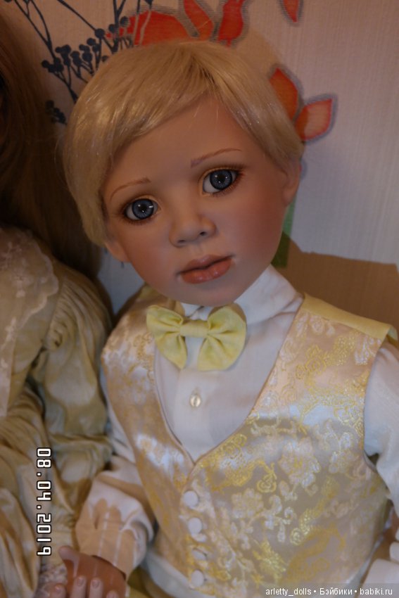 Братик остался один — Куклы Christine Orange (Кристин Оранж): фарфор (фото 3)