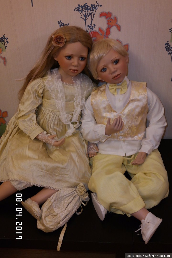 Братик остался один — Куклы Christine Orange (Кристин Оранж): фарфор (фото 9)