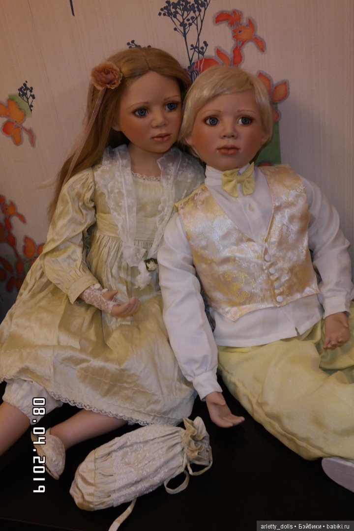 Братик остался один — Куклы Christine Orange (Кристин Оранж): фарфор (фото 10)