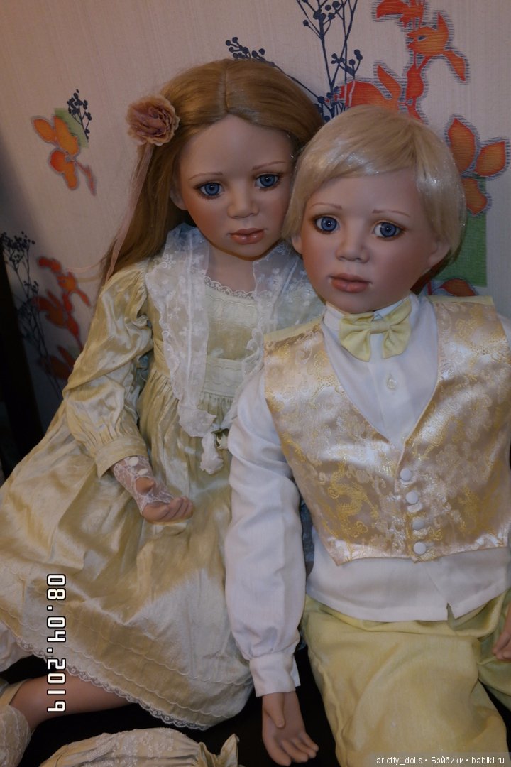 Братик остался один — Куклы Christine Orange (Кристин Оранж): фарфор (фото 8)