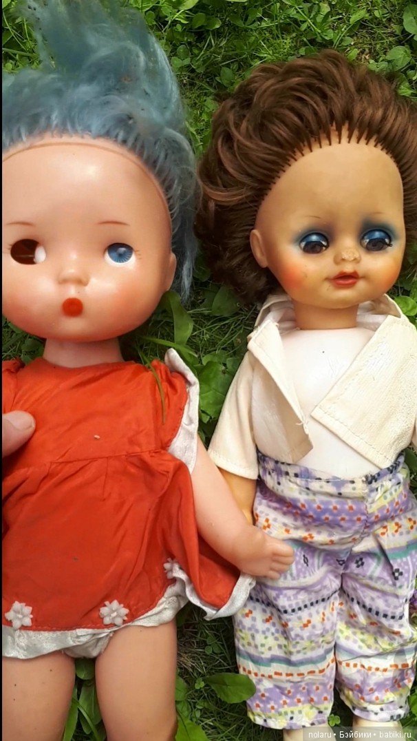 Гуля и Дина Загорск. Ремонт кукол СССР